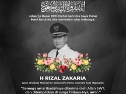 Wakil Wali Kota Mojokerto Meninggal, Gerindra Jatim Mengaku Kehilangan