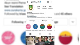Sempat Kena Hack, Akun Instagram Pemkot Solo Pulih Kembali