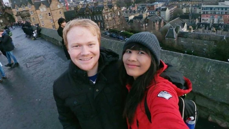 Dyah Shea, WNI nikah dengan bule Inggris