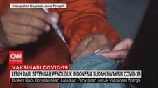 VIDEO: Lebih Dari Setengah Penduduk Indonesia Sudah Divaksin