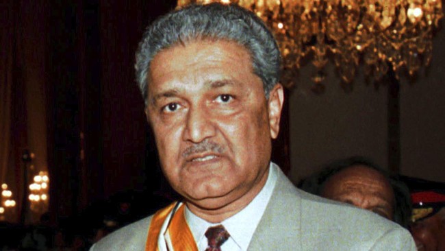 Abdul Qadeer Khan, bapak nuklir dari Pakistan meninggal dunia di usia ke-85 tahun.