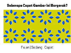 Gambar Ini Tampak Bergerak-gerak? Tenang, Tidak Ada Kaitannya dengan Stres