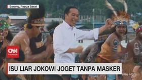 VIDEO: Isu Liar Jokowi Joget Tanpa Masker