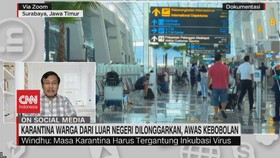 VIDEO: Karantina Warga Dari Luar Negeri Dilonggarkan