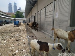 Sudah Oktober, Bangunan Baru Pasar Kambing Belum Juga Ditempati Pedagang
