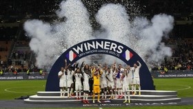 FOTO: Mbappe Pahlawan Prancis Juara UEFA Nations League