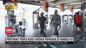 VIDEO: Pratikno Temui KSAD Andika Perkasa di Mabes AD