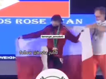 Viral Atlet Polandia Pinjam Bendera Indonesia di Kejuaraan Dunia