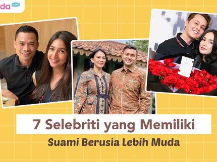 7 Selebriti yang Memiliki Suami Berusia Lebih Muda