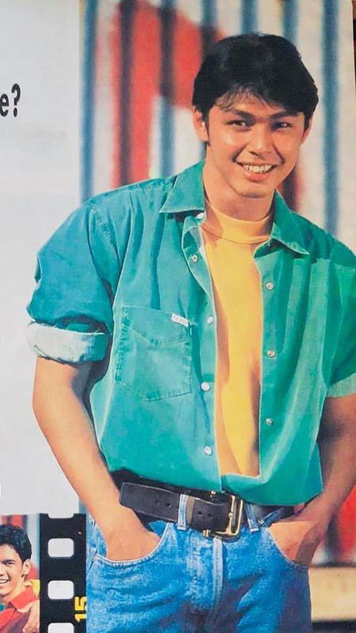 Thomas Djorghi mengaku bahwa dirinya mendapat tudingan seorang gay dari saat duduk di SMA hingga kini&period; Yuk intip foto masa mudanya&excl;