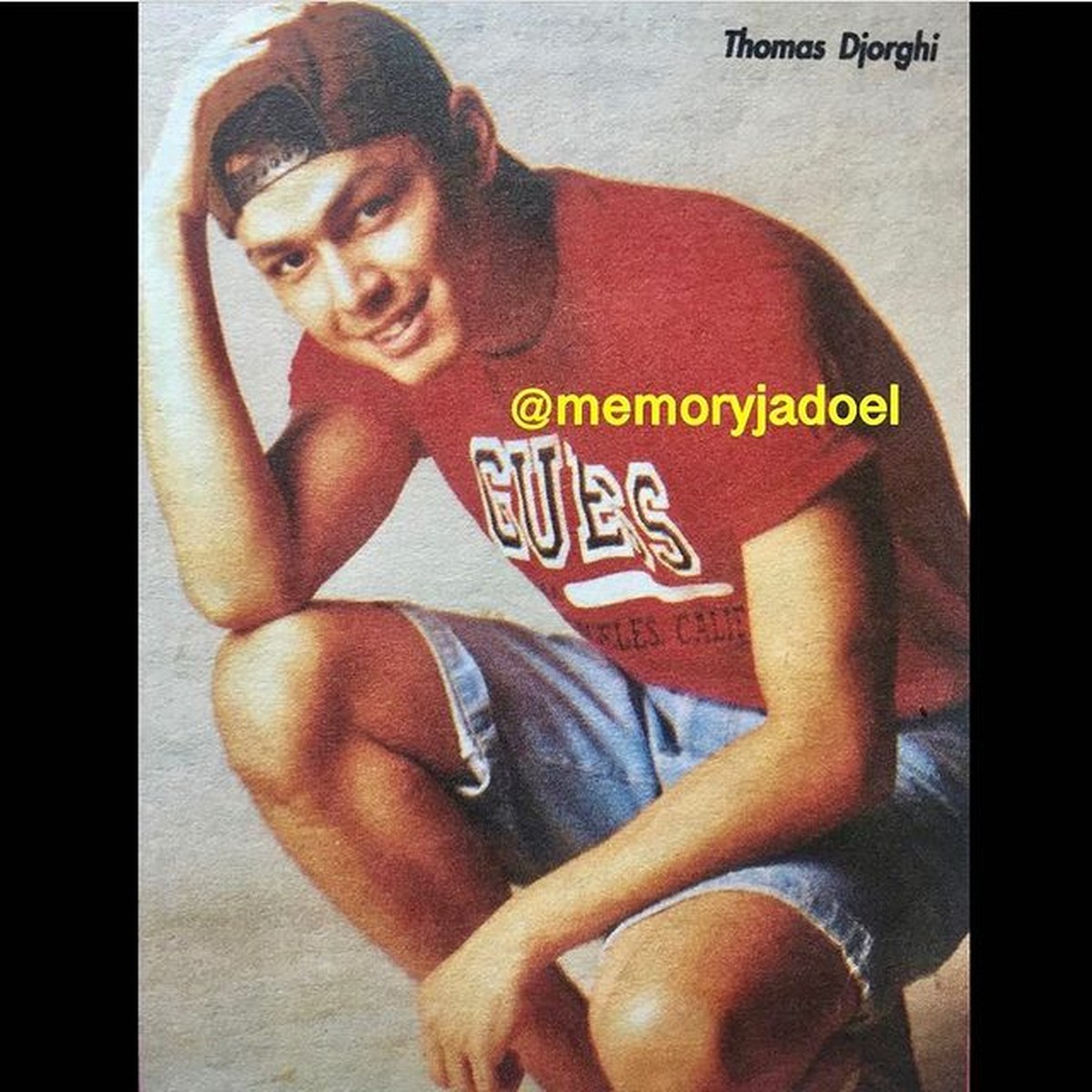 Thomas Djorghi mengaku bahwa dirinya mendapat tudingan seorang gay dari saat duduk di SMA hingga kini&period; Yuk intip foto masa mudanya&excl;