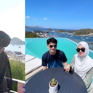 9 Potret Alvin Faiz & Henny Rahman Bulan Madu di Labuan Bajo Kena Hujat