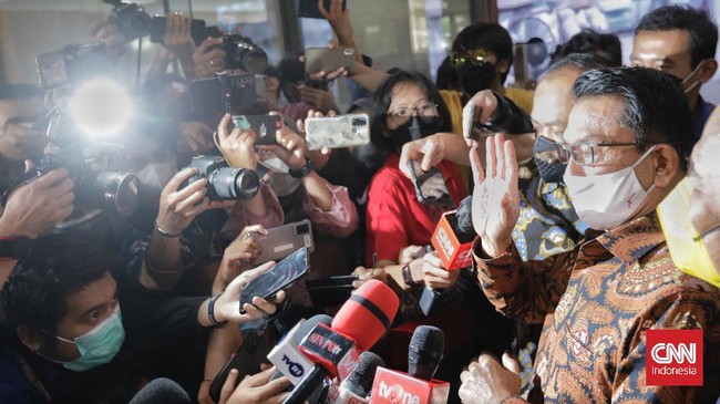 KSP Jenderal TNI (Purn) Moeldoko mengaku dirinya warga yang baik usai memenuhi panggilan pemeriksaan sebagai pelapor terhadap peneliti ICW terkait Ivermectin.