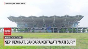 VIDEO: Sepi Peminat, Bandara Kertajati 'Mati Suri'