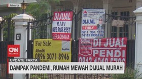 VIDEO: Dampak Pandemi, Rumah Mewah Dijual Murah