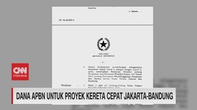 VIDEO: Dana APBN Untuk Proyek Kereta Cepat Jakarta-Bandung