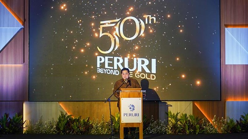Perusahaan Umum Percetakan Uang Republik Indonesia (Peruri) genap berusia 50 tahun pada 15 September 2021.