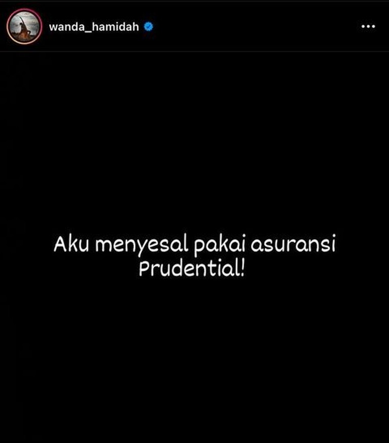 Wanda Hamidah sedang menjadi sorotan publik karena permasalahannya dengan perusahaan Prudential. Yuk intip isi amukan nya!