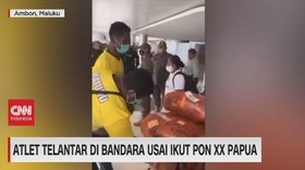 VIDEO: Atlet Terlantar di Bandara Usai Ikut PON XX Papua
