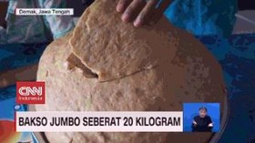 VIDEO: Bakso Jumbo Seberat 20 Kilogram