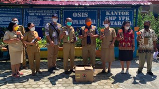 Satgas Prokes PON Salurkan 7 Ribu Masker ke Jayapura