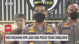 VIDEO: Eks Pegawai KPK Jadi ASN Polri Tidak Diseleksi