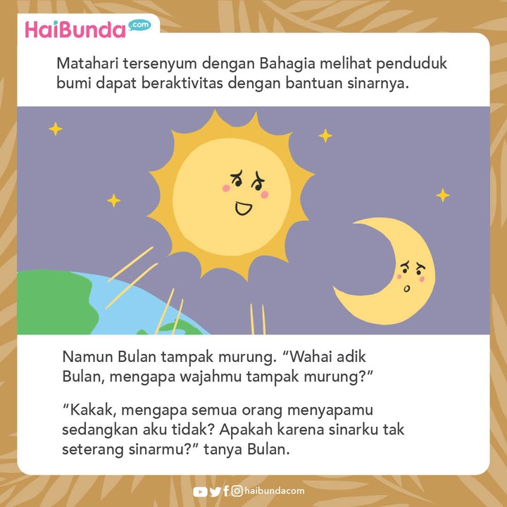Komik Kisah Bulan dan Matahari
