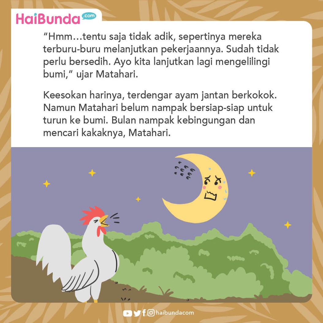Komik Kisah Bulan dan Matahari