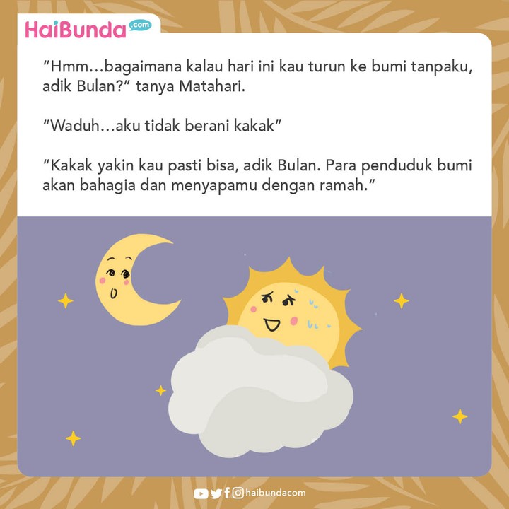Komik Kisah Bulan dan Matahari