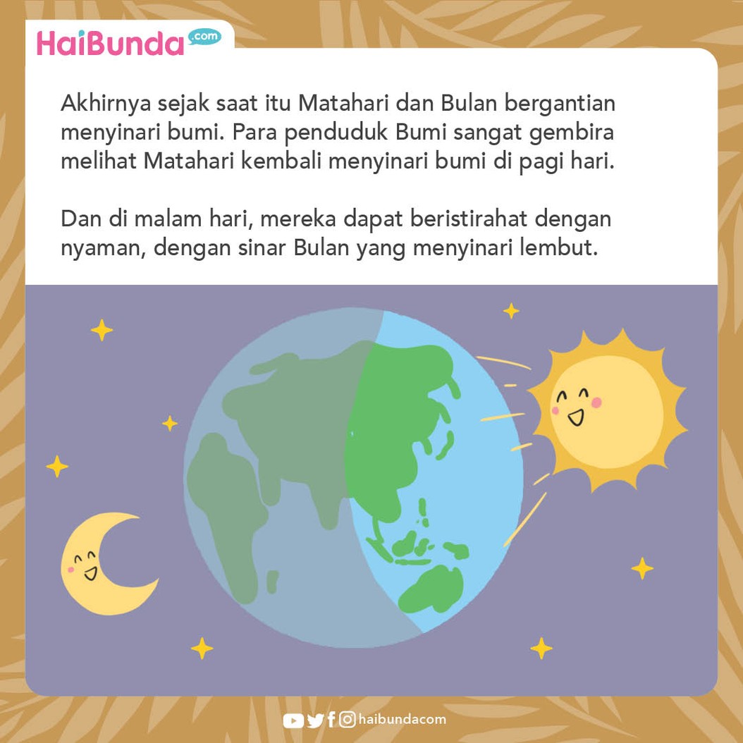 Komik Kisah Bulan dan Matahari