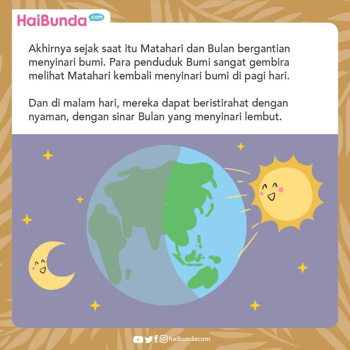 Komik Kisah Bulan dan Matahari
