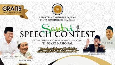 Sempat Tertunda, Acara Final Santri Speech Contest Resmi Digelar