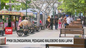 VIDEO: PKL Malioboro Beroperasi 100%, Penghasilan Meningkat