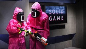 FOTO: Tampilan Kompetisi Nyata Squid Game di Abu Dhabi