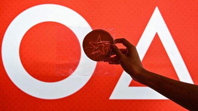 Pemenang dalam permainan 'Squid Game' di dunia nyata ini bisa membawa pulang uang 5 juta won (sekitar Rp59 juta).