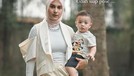 Irish Bella ingin foto OOTD bareng baby Air namun gagal karena baby Air menangis&period; Yuk intip&excl;