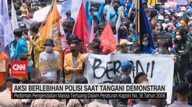 VIDEO: Aksi Berlebihan Polisi Saat Tangani Demonstran