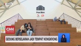 VIDEO: Gedung Bersejarah Jadi Tempat Nongkrong