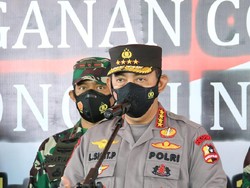Gandeng PCNU Banyuwangi, Kapolri Kejar Target Jokowi 70% Vaksinasi