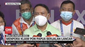 VIDEO: Menpora Klaim PON Papua Berjalan Lancar