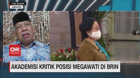 VIDEO: Akademisi Kritik Posisi Megawati di BRIN