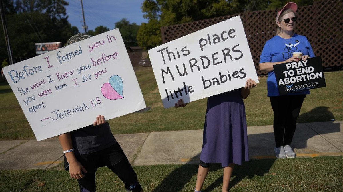 FOTO: Pengetatan Hukum Aborsi Bayangi Perempuan Texas