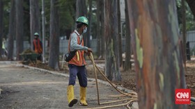 FOTO: DKI Memermak Taman Tebet jadi Eco Garden Masa Depan
