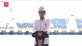 VIDEO: Penantian 7 tahun, Jokowi Resmikan Holding Pelindo