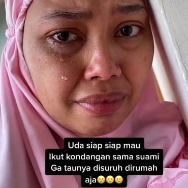 Viral Istri Nangis Tak Diajak Suami Kondangan, Alasannya Bikin Nyesek