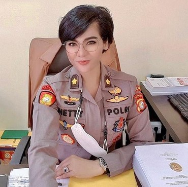 7 Potret Netty Rosdiana, Polwan Berprestasi yang Disebut Mirip Artis