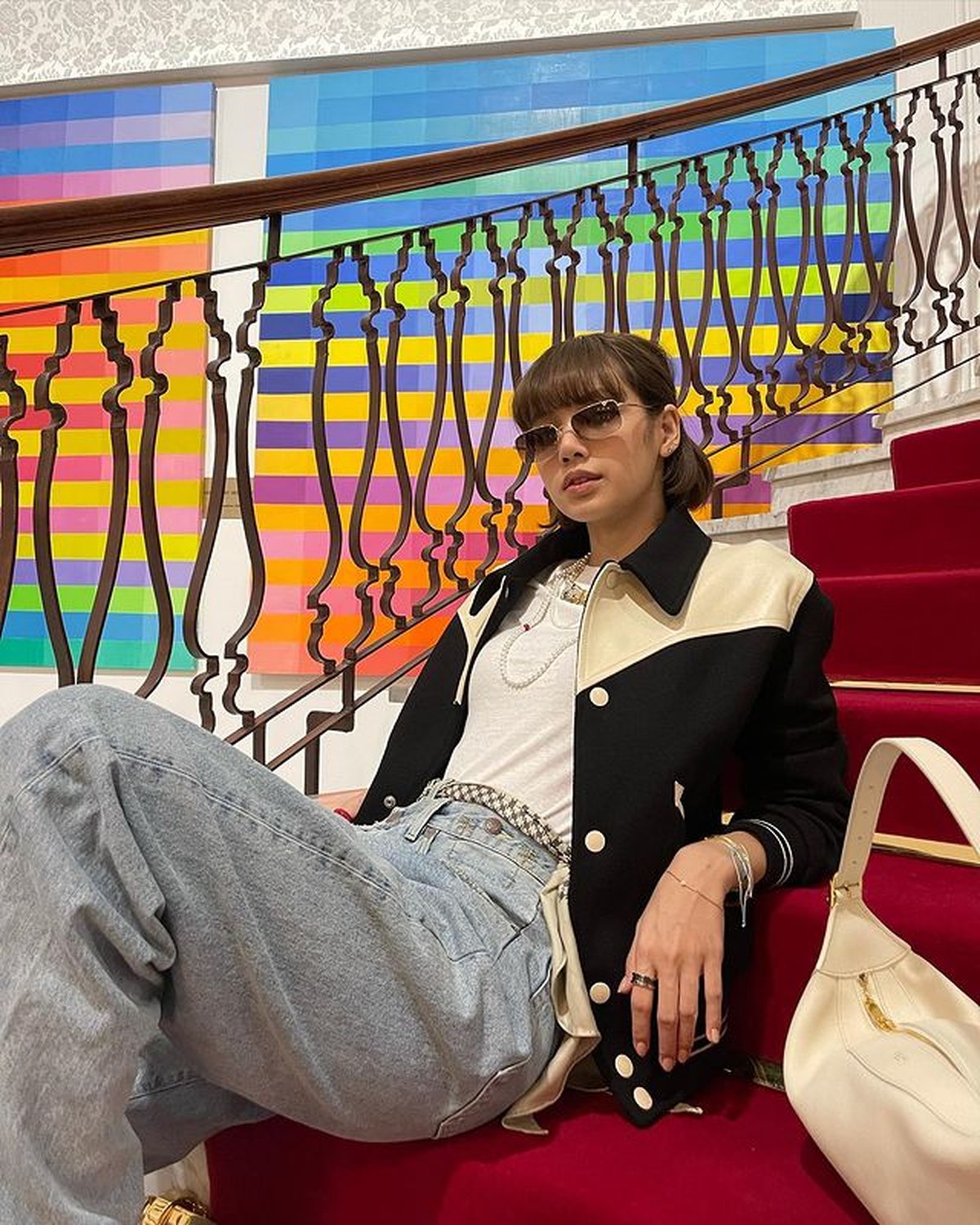 Lisa BLACKPINK sedang menikmati waktu liburannya di Nice&comma; Prancis&period; Yuk kita intip potret keseruannya&excl;