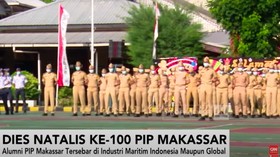 Rayakan Dies Natalies ke-100, PIP Makassar Catat Rekor MURI