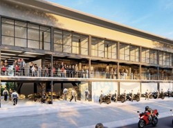 Mantap! Garasi Tim MotoGP di Sirkuit Mandalika Mulai Dibangun