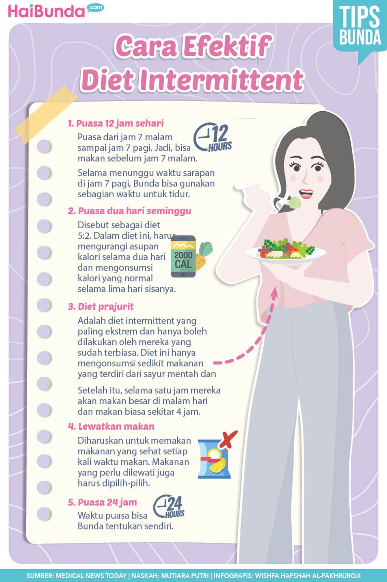 cara efektif diet intermittent
